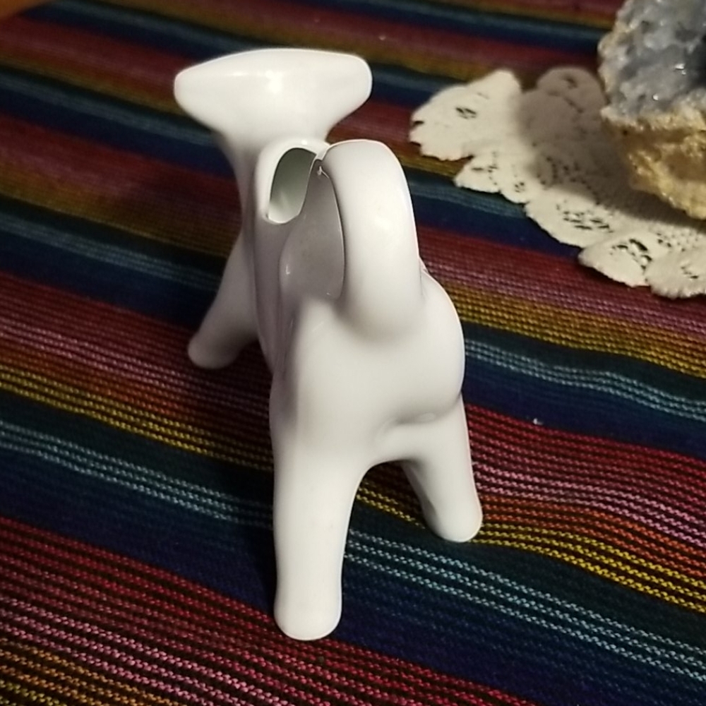 Vintage cow planter saucer gravy milk boat - Picture 6 of 11